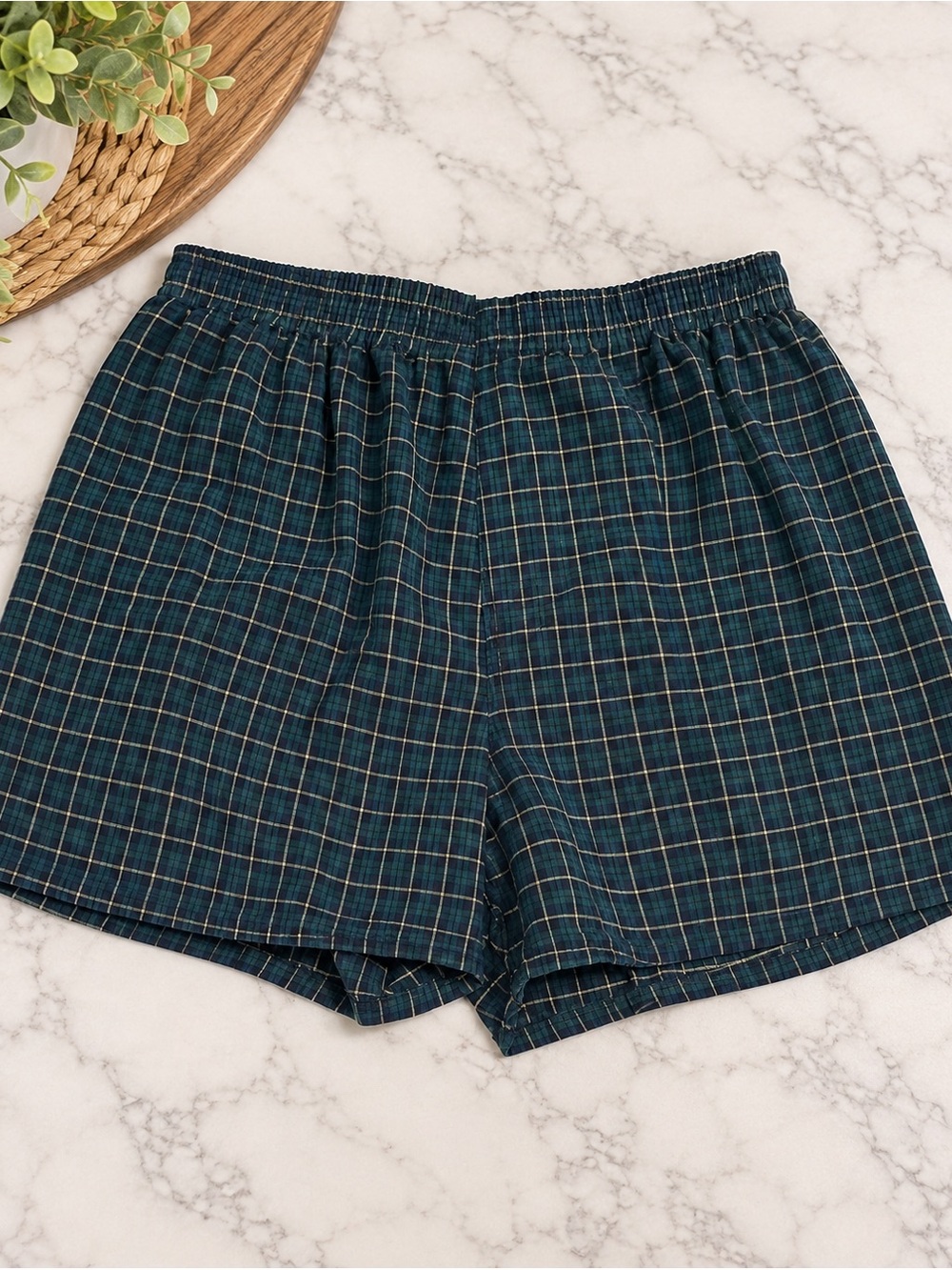 Fruit of the Loom Checkered Sleep Shorts a